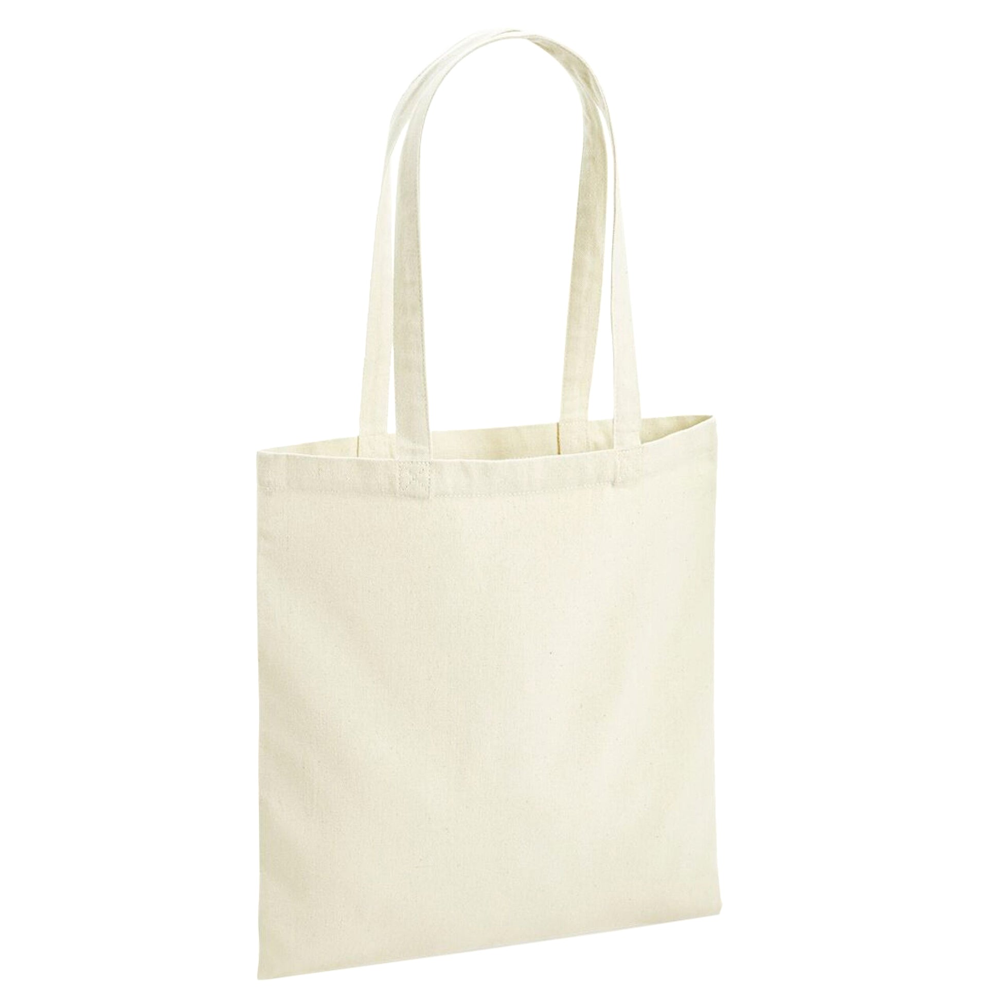 Natural - Front - Westford Mill Revive Recycled Tote Bag