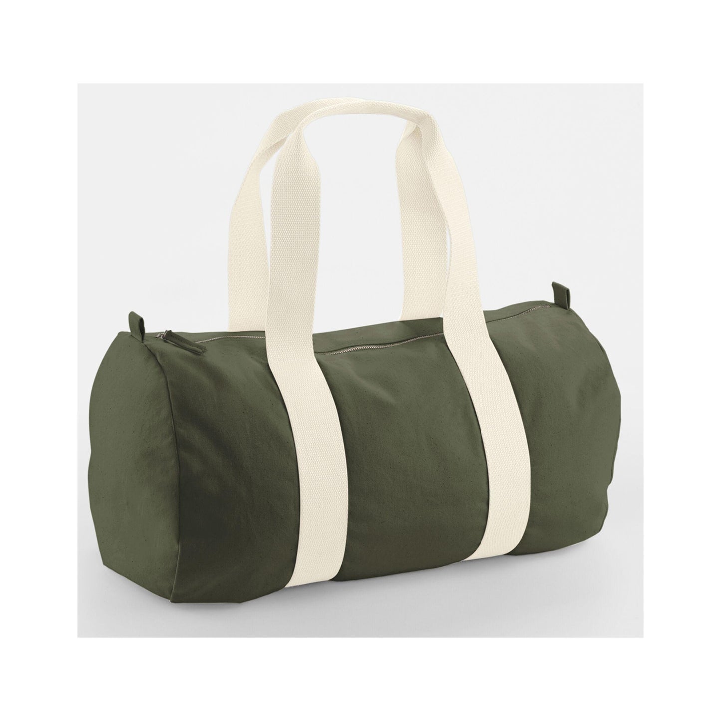 Olive Green - Back - Westford Mill EarthAware Organic Duffle Bag