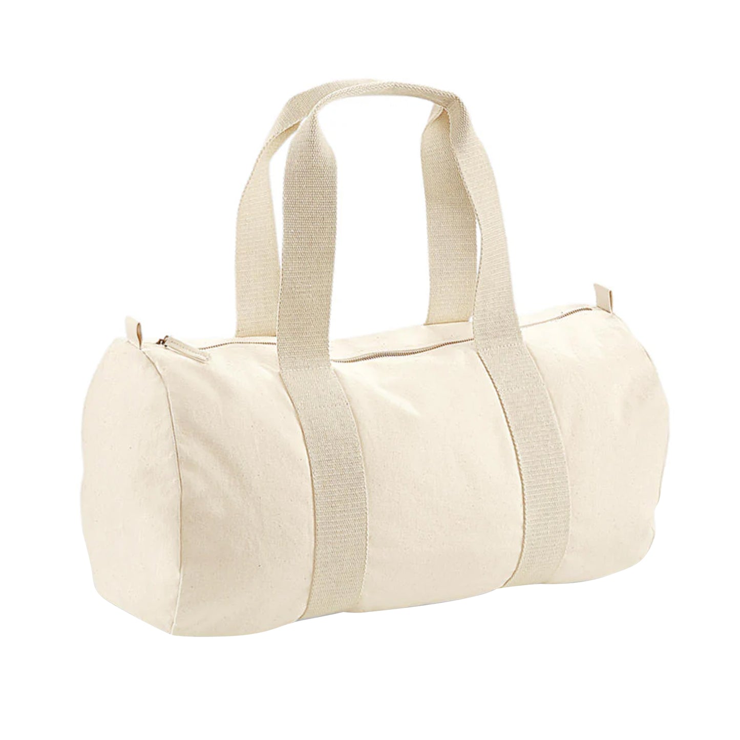 Natural - Front - Westford Mill EarthAware Organic Duffle Bag