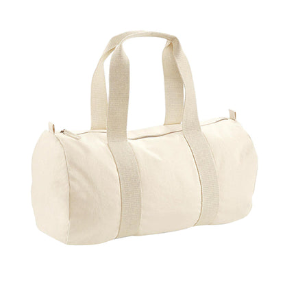 Natural - Front - Westford Mill EarthAware Organic Duffle Bag
