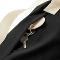 Black - Back - Westford Mill EarthAware Organic Duffle Bag