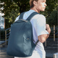 Slate Blue - Back - Quadra Project Lite Recycled Backpack
