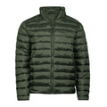 Deep Green - Front - Tee Jays Unisex Adult Lite Recycled Padded Jacket