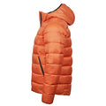Dusty Orange - Side - Tee Jays Unisex Adult Lite Hooded Padded Jacket