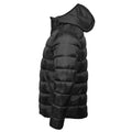 Black - Back - Tee Jays Unisex Adult Lite Hooded Padded Jacket