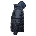 Navy Blue - Back - Tee Jays Unisex Adult Lite Hooded Padded Jacket