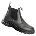 Black - Front - WORK-GUARD by Result Unisex Adult Kane Leather Safety Dealer Boots