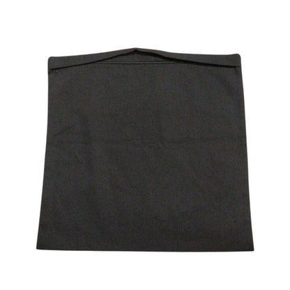 Black - Back - Westford Mill Fairtrade Cushion Cover