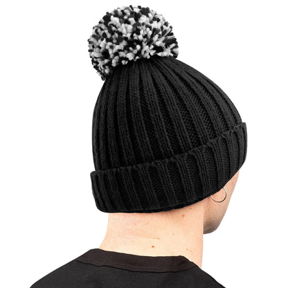 Black - Back - Beechfield Unisex Adult Hygge Beanie