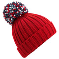 Classic Red - Front - Beechfield Unisex Adult Hygge Beanie