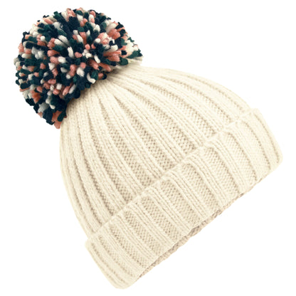 Off White - Front - Beechfield Unisex Adult Hygge Beanie