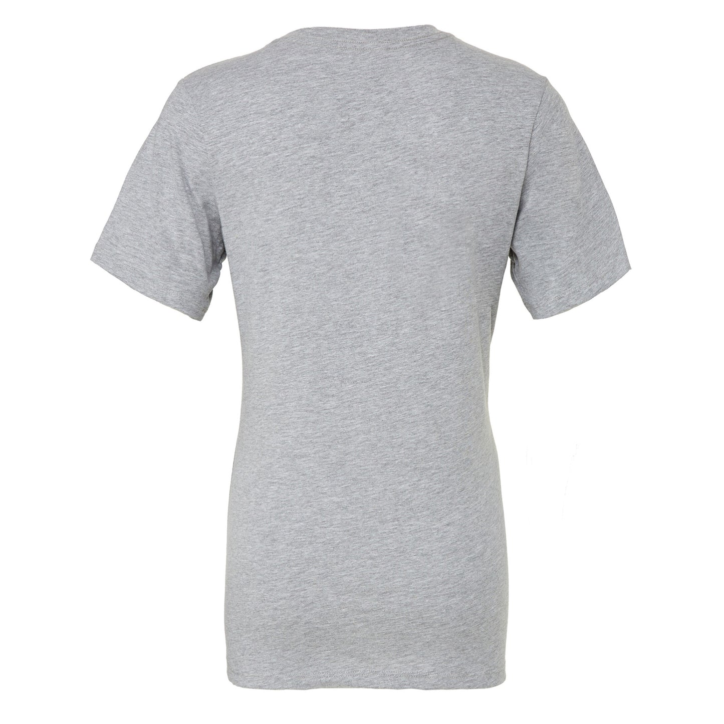 Athletic - Back - Bella + Canvas Womens-Ladies Heather Jersey Relaxed Fit T-Shirt