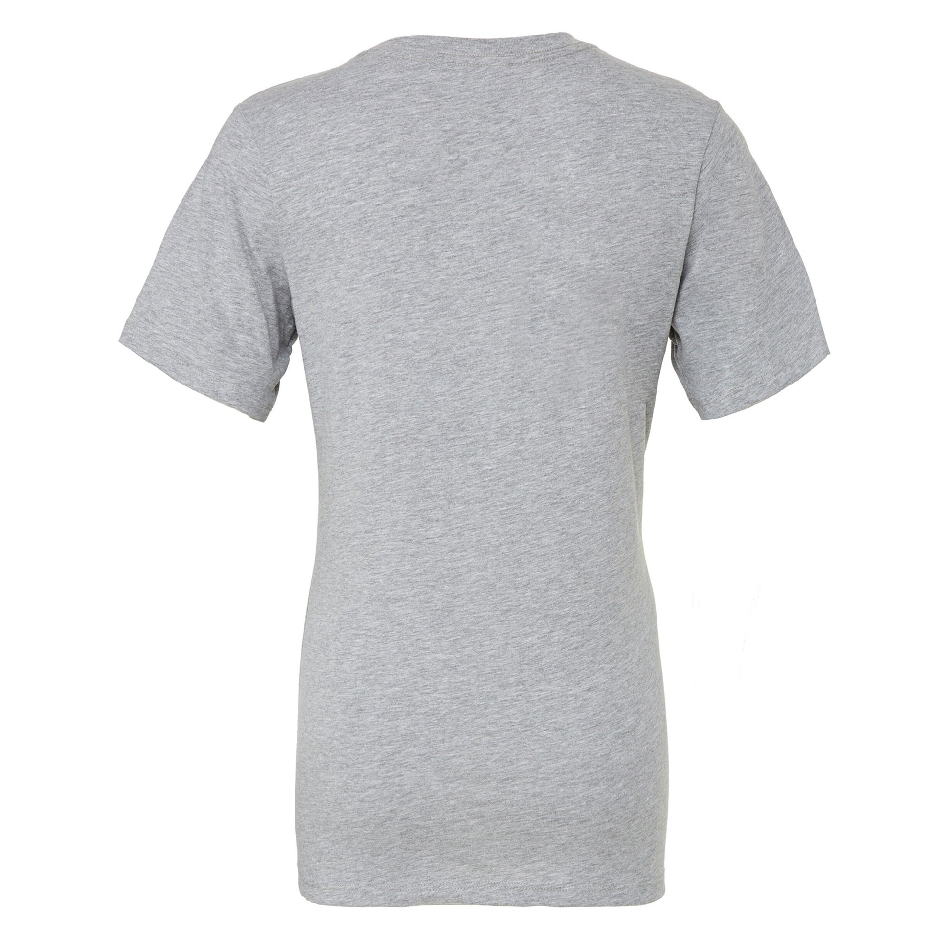 Athletic - Back - Bella + Canvas Womens-Ladies Heather Jersey Relaxed Fit T-Shirt