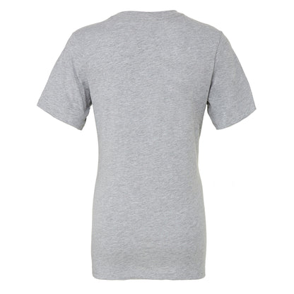 Athletic - Back - Bella + Canvas Womens-Ladies Heather Jersey Relaxed Fit T-Shirt