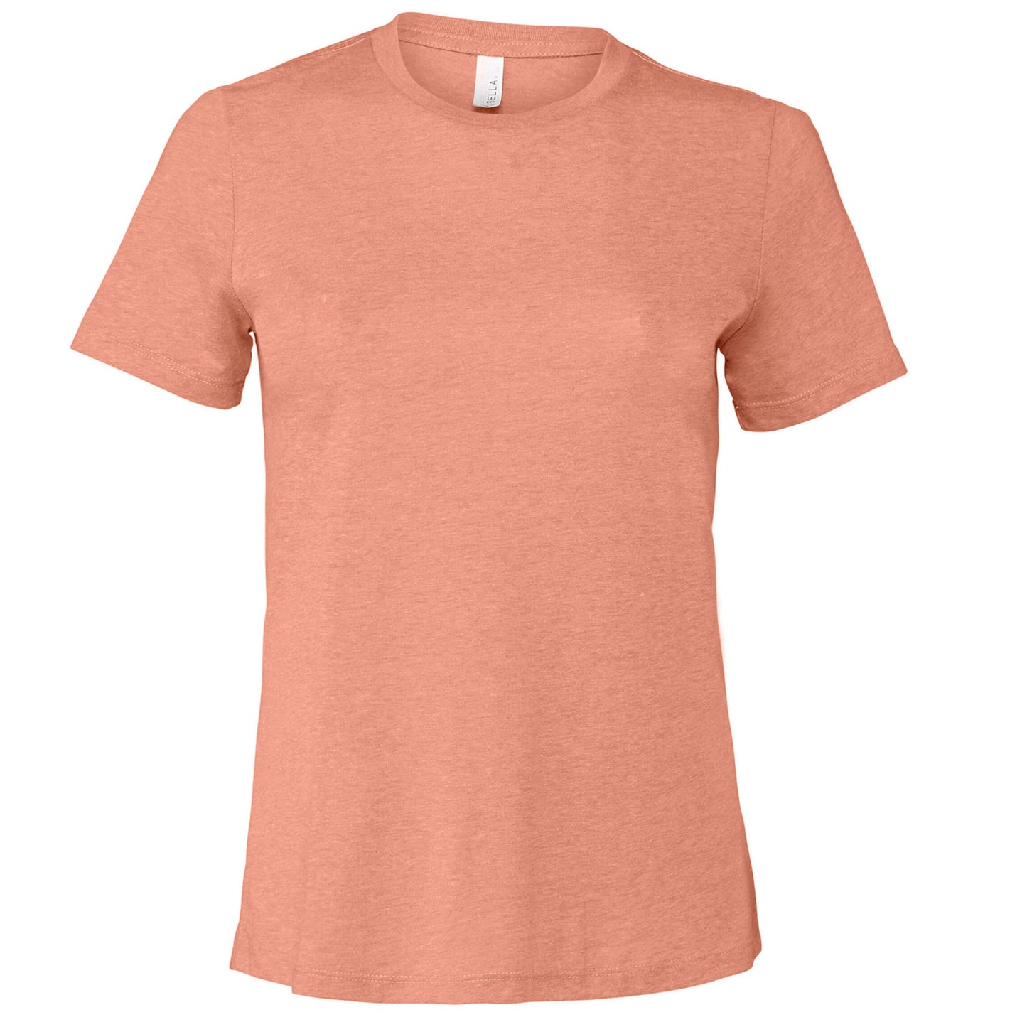 Sunset - Front - Bella + Canvas Womens-Ladies Heather Jersey Relaxed Fit T-Shirt