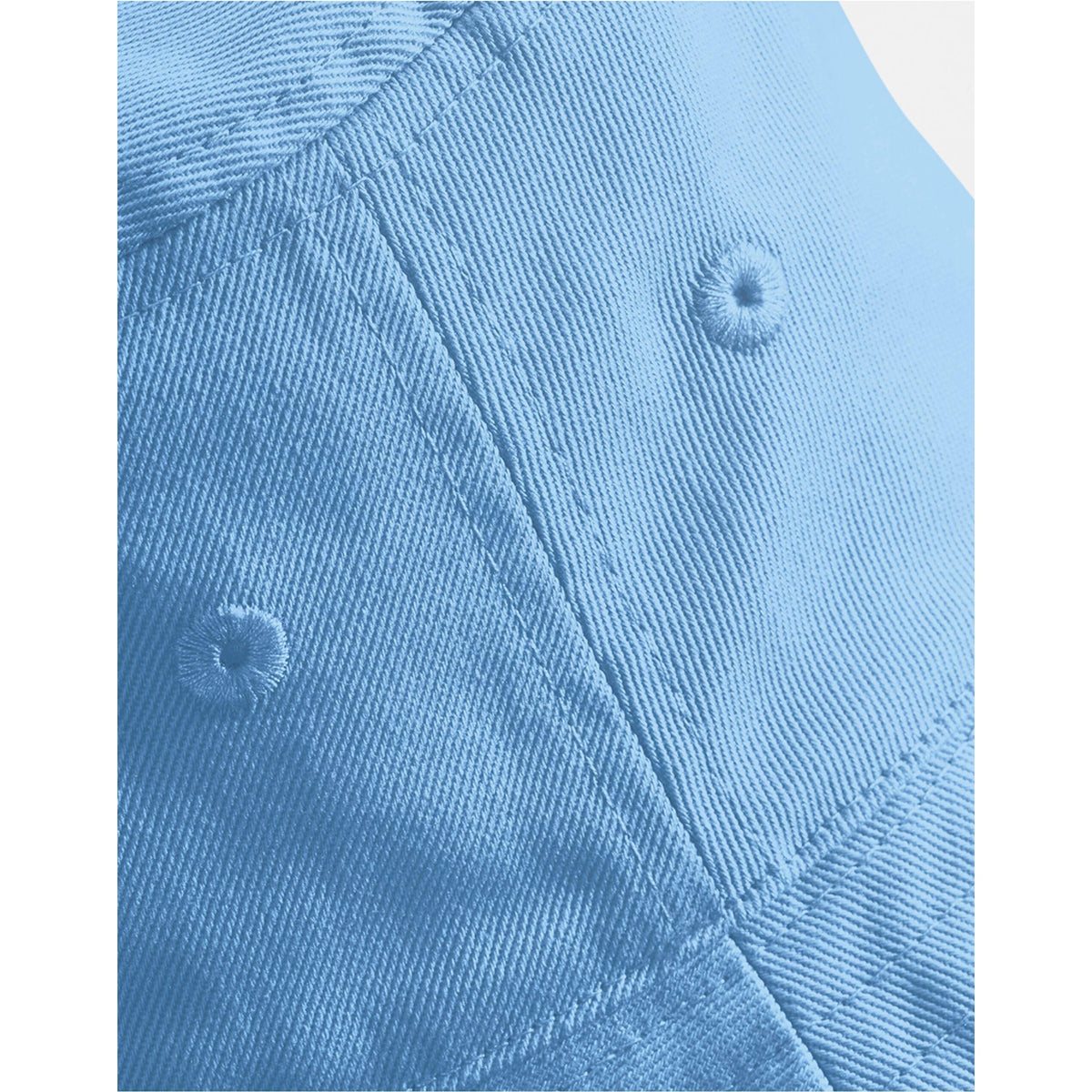 Sky Blue - Side - Beechfield Unisex Adult Organic Cotton Bucket Hat