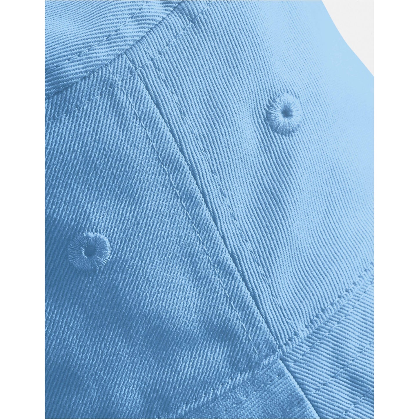 Sky Blue - Side - Beechfield Unisex Adult Organic Cotton Bucket Hat