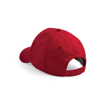 Classic Red - Back - Beechfield Ultimate 5 Panel Cap