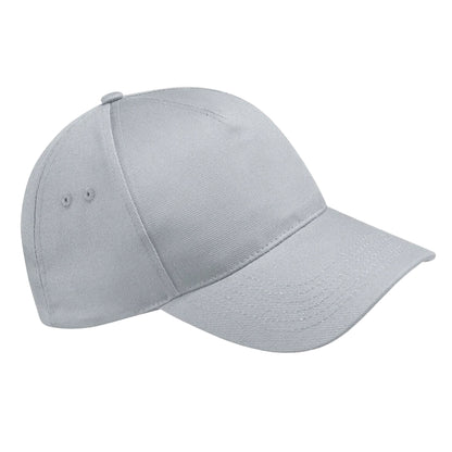 Light Grey - Back - Beechfield Ultimate 5 Panel Cap