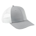 Light Grey-White - Front - Beechfield Urbanwear Trucker Cap