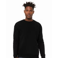 DTG Black - Back - Bella + Canvas Unisex Adult Sponge Fleece Drop Shoulder Sweatshirt