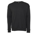 DTG Dark Grey - Front - Bella + Canvas Unisex Adult Sponge Fleece Drop Shoulder Sweatshirt