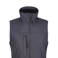 Seal Grey - Side - Regatta Womens-Ladies Flux Softshell Gilet