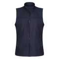 Navy-Navy - Front - Regatta Womens-Ladies Flux Softshell Gilet