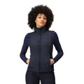 Navy-Navy - Side - Regatta Womens-Ladies Flux Softshell Gilet