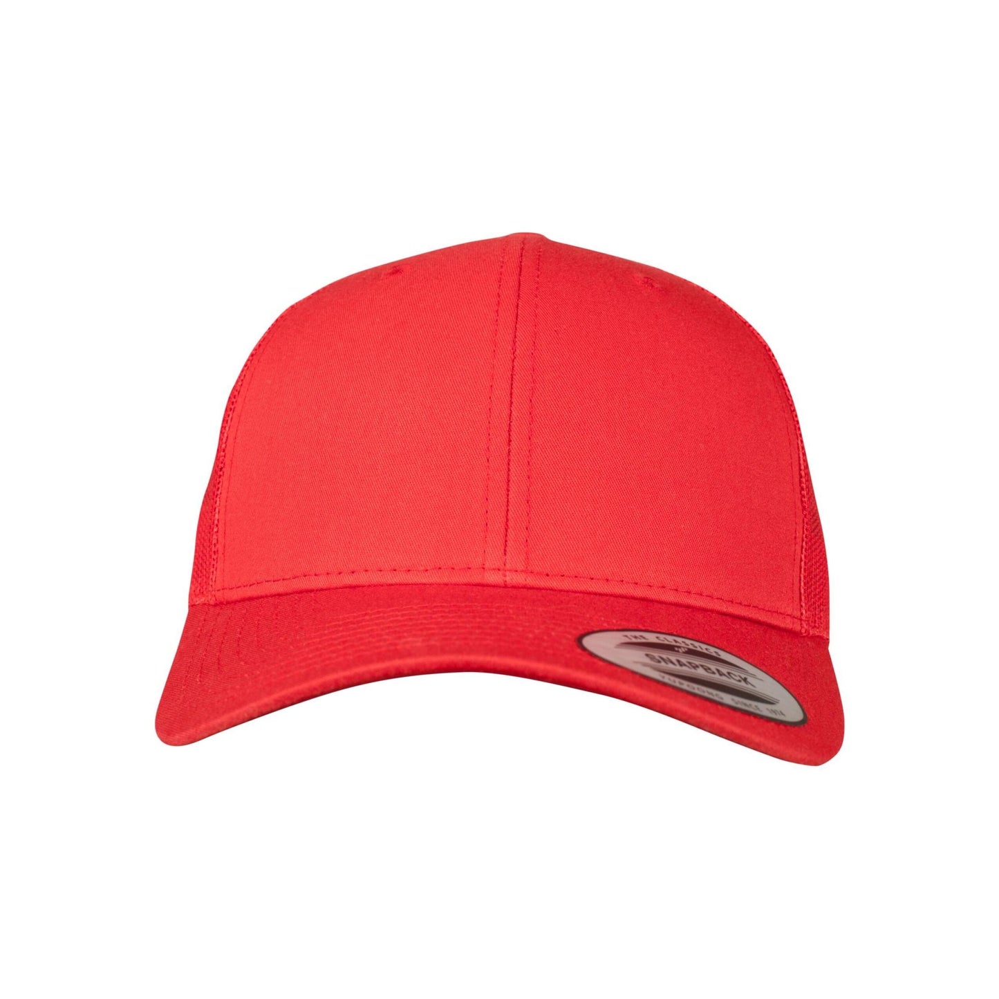 Red - Side - Flexfit Unisex Adult Retro Trucker Cap