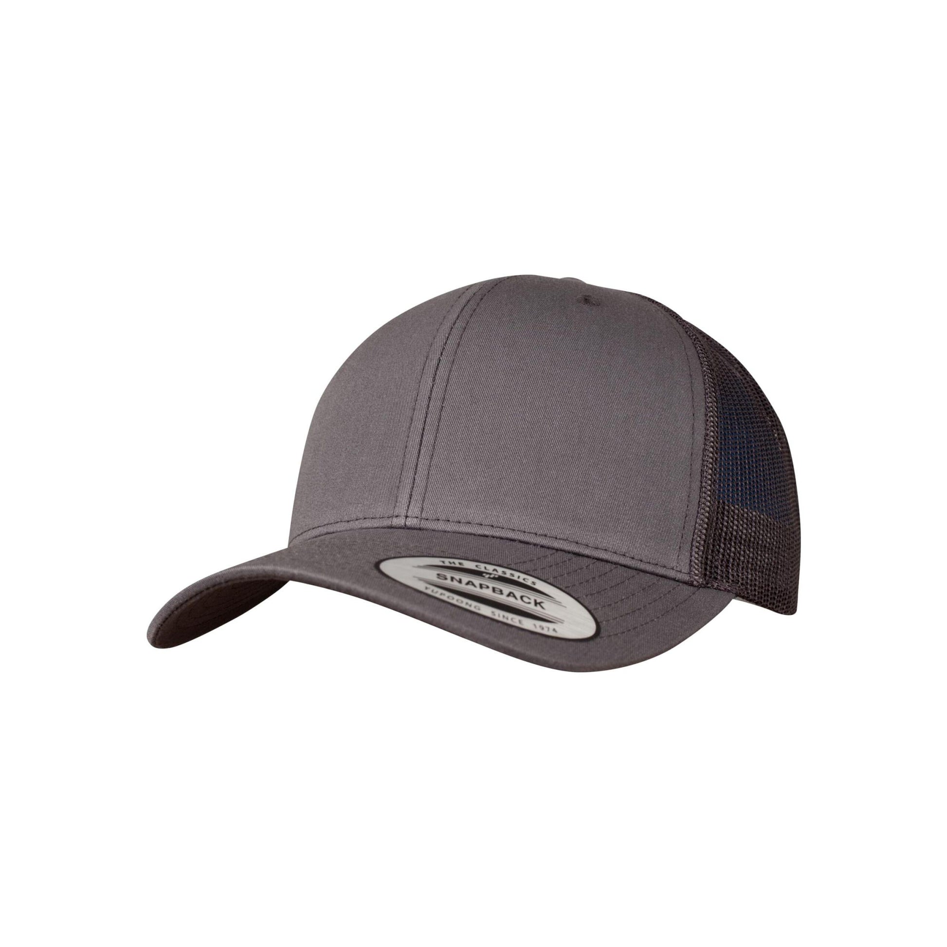 Dark Grey - Back - Flexfit Unisex Adult Retro Trucker Cap