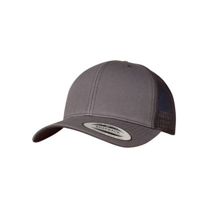 Dark Grey - Back - Flexfit Unisex Adult Retro Trucker Cap