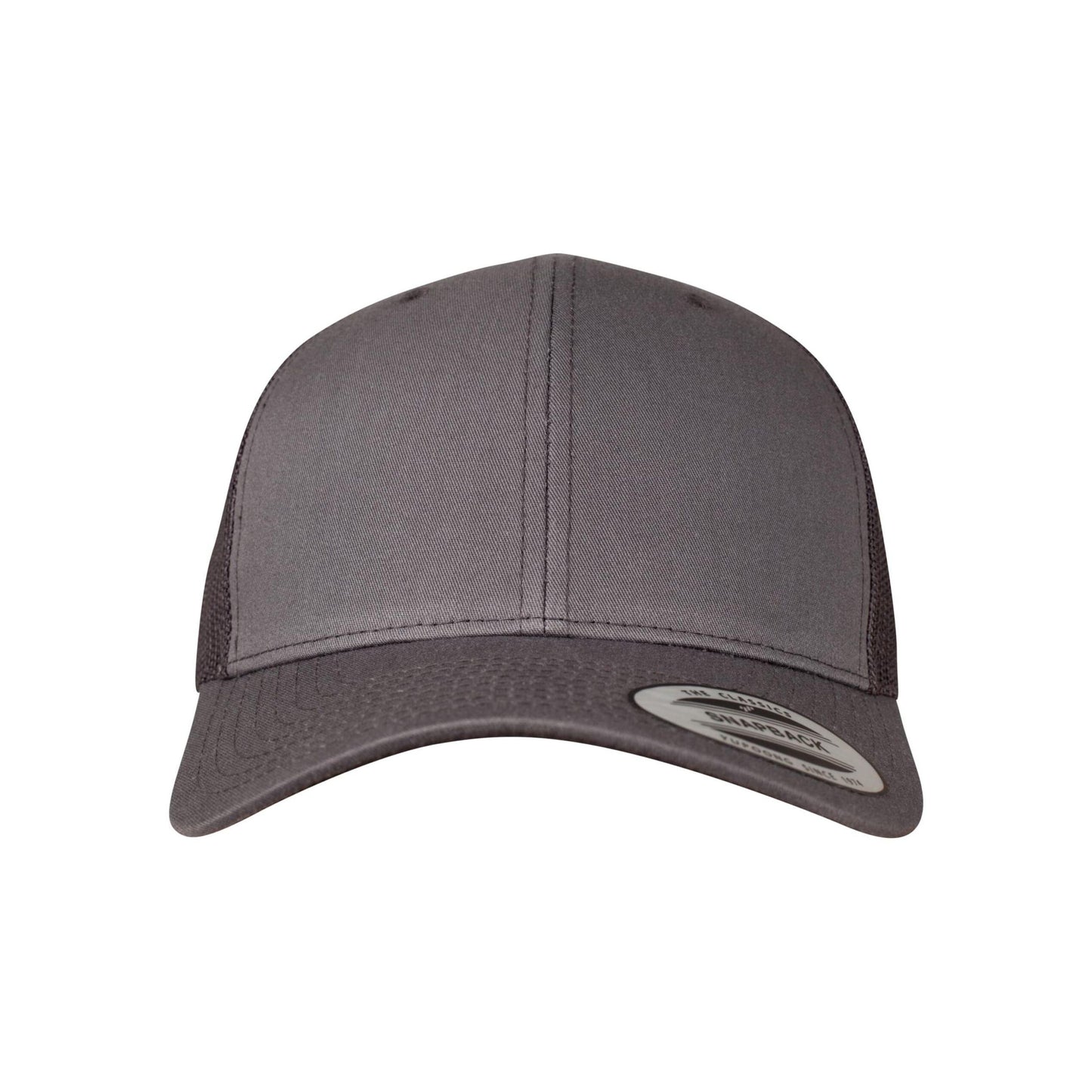 Dark Grey - Side - Flexfit Unisex Adult Retro Trucker Cap