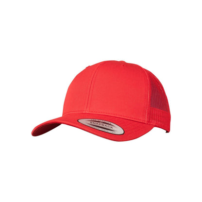 Red - Back - Flexfit Unisex Adult Retro Trucker Cap