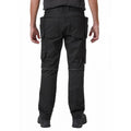 Black - Pack Shot - Helly Hansen Mens Manchester Work Trousers