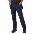 Navy Blue - Close up - Helly Hansen Mens Manchester Work Trousers