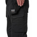 Black - Side - Helly Hansen Mens Manchester Work Trousers