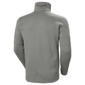 Mid Grey - Back - Helly Hansen Mens Kensington Half Zip Fleece Jacket