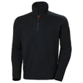 Black - Front - Helly Hansen Mens Kensington Half Zip Fleece Jacket