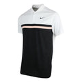 White-Black-Artic Orange - Side - Nike Mens Victory Colour Block Dri-FIT Polo Shirt