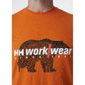 Dark Orange - Side - Helly Hansen Mens T-Shirt