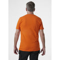 Dark Orange - Pack Shot - Helly Hansen Mens T-Shirt