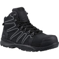 Black-Grey - Front - Helly Hansen Mens Manchester Safety Boots