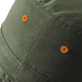 Olive Green - Lifestyle - Beechfield Unisex Adult Recycled Polyester Bucket Hat