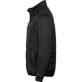 Black - Side - Tee Jays Mens Hybrid Stretch Jacket