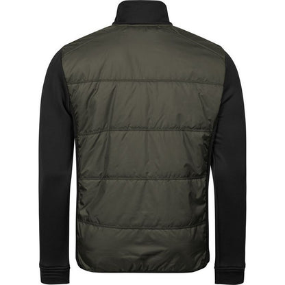 Deep Green-Black - Back - Tee Jays Mens Hybrid Stretch Jacket