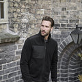 Black - Side - Tee Jays Mens Mountain Fleece Jacket