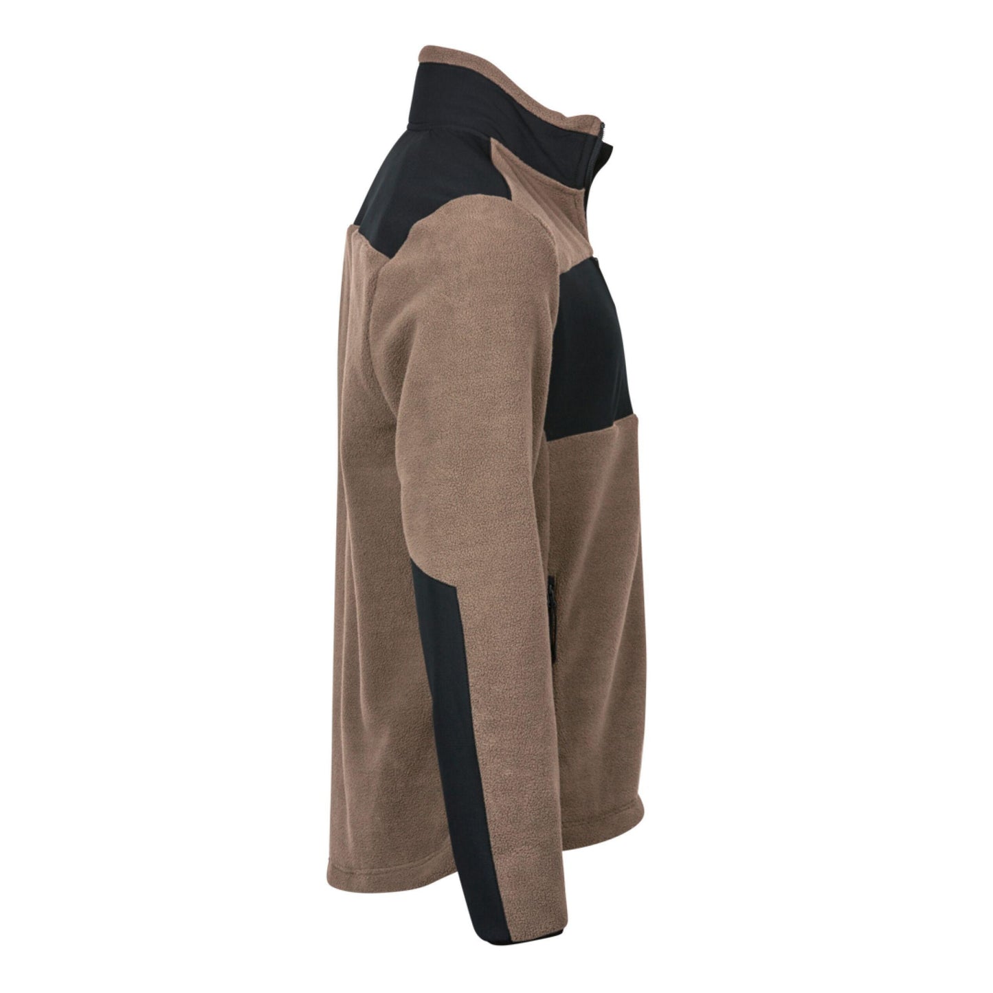 Clay-Black - Lifestyle - Tee Jays Mens Mountain Fleece Jacket