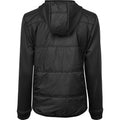 Black-Black - Back - Tee Jay Womens-Ladies Stretch Hooded Jacket