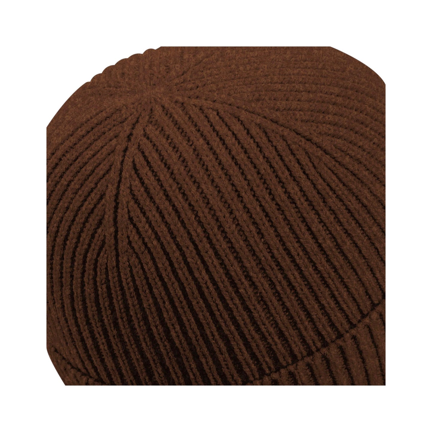 Walnut-Black - Side - Beechfield Unisex Adult Patch Beanie